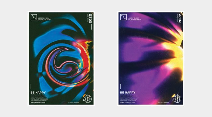 Poster templates by Adobe Stock contributor @Blackcatstudio