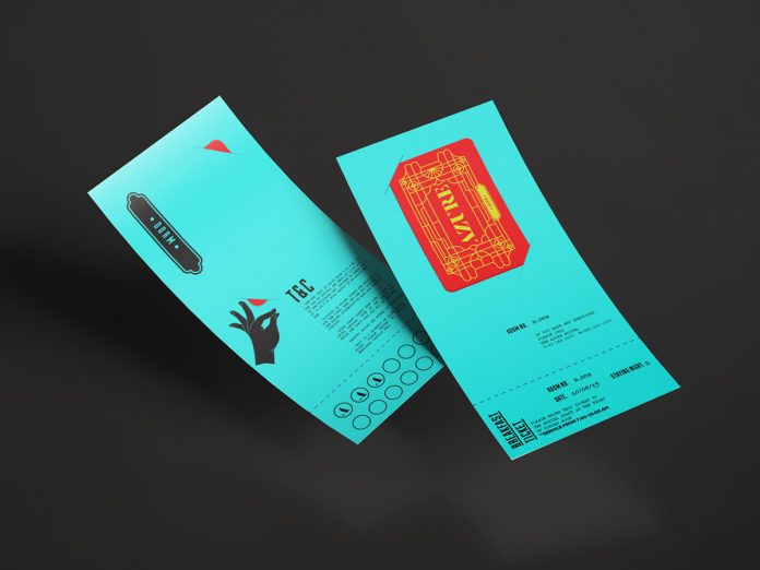 Azure Hostel brand and graphic design by Wide & Narrow