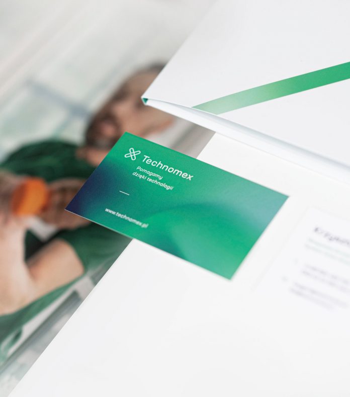 Technomex rebranding by Mateusz Pałka of Symbol Studio.