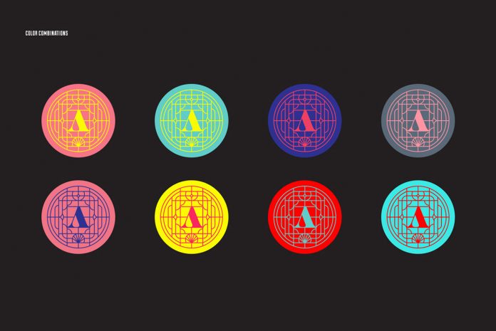 Azure Hostel brand and graphic design by Wide & Narrow