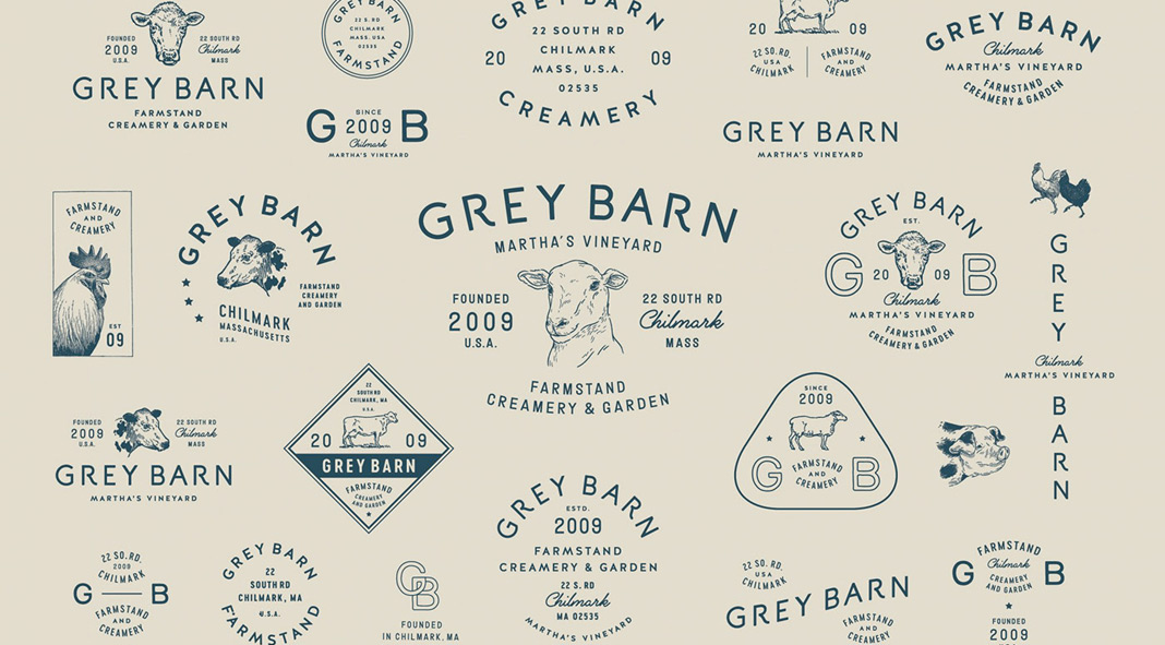 Grey Barn & Farm branding by Bluerock Design Co. Grey Barn & Farm branding by Bluerock Design Co.