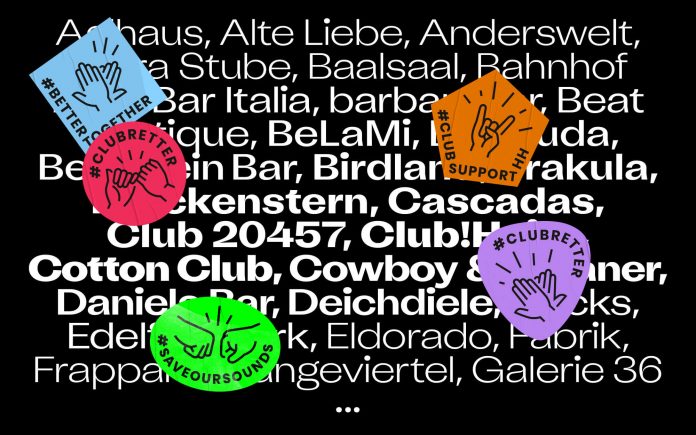 Club Goods, a product brand for Hamburg’s music clubs by Eiga Design.