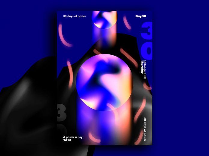 30 days poster challenge by Figen Demireva.