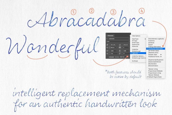 Liebe Heide Font by Liebe Fonts