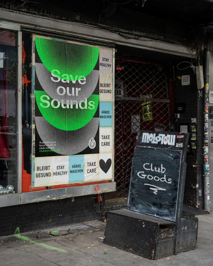 Club Goods, a product brand for Hamburg’s music clubs by Eiga Design.