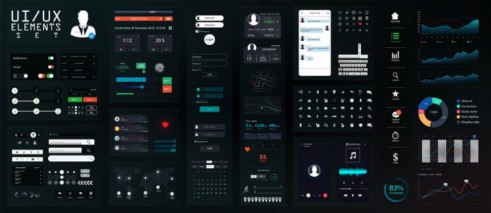 Dark Mode UI Elements