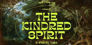 TAN KINDRED Font from TanType TAN KINDRED typeface from TanType