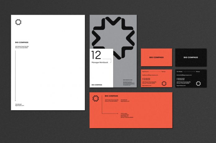 Big Compass branding by Studio Mast.