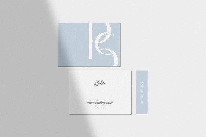 The Perfect Stack branding by Anastasia Dunaeva.