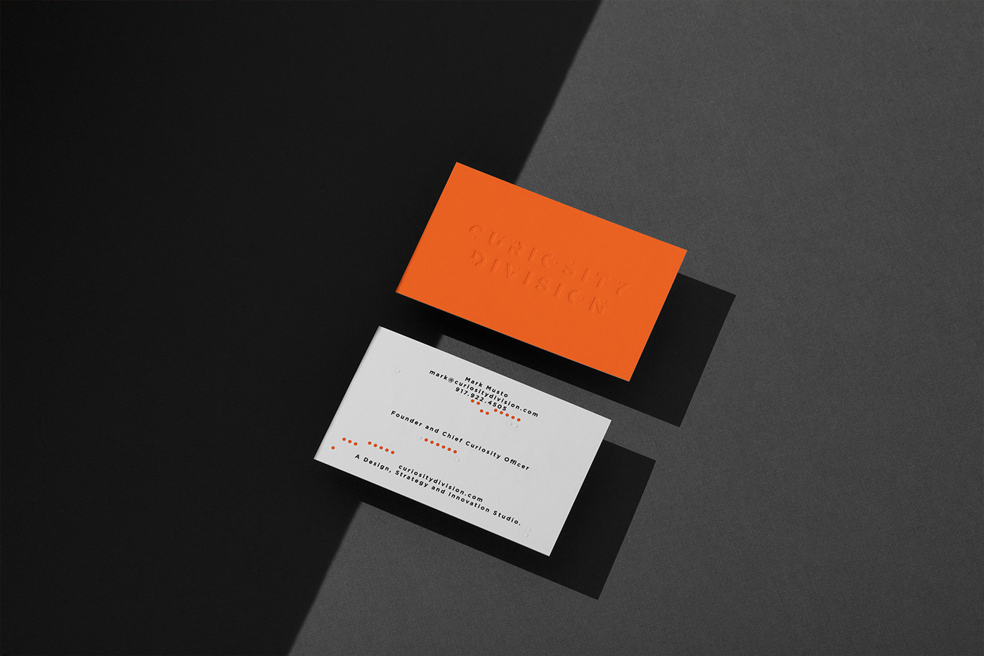 Curiosity Division Brand Identity by Anagrama Studio
