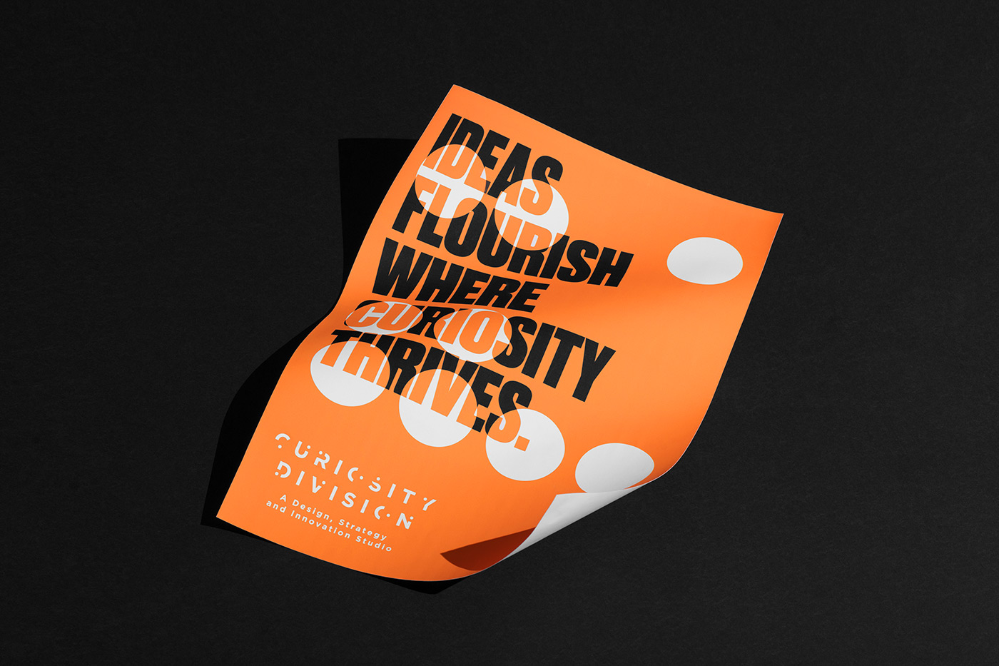 Curiosity Division Brand Identity by Anagrama Studio