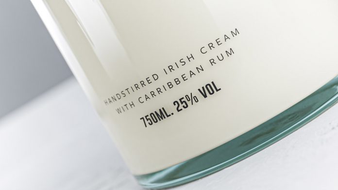 MU, Irish cream liqueur branding and packaging Studio Unbound.
