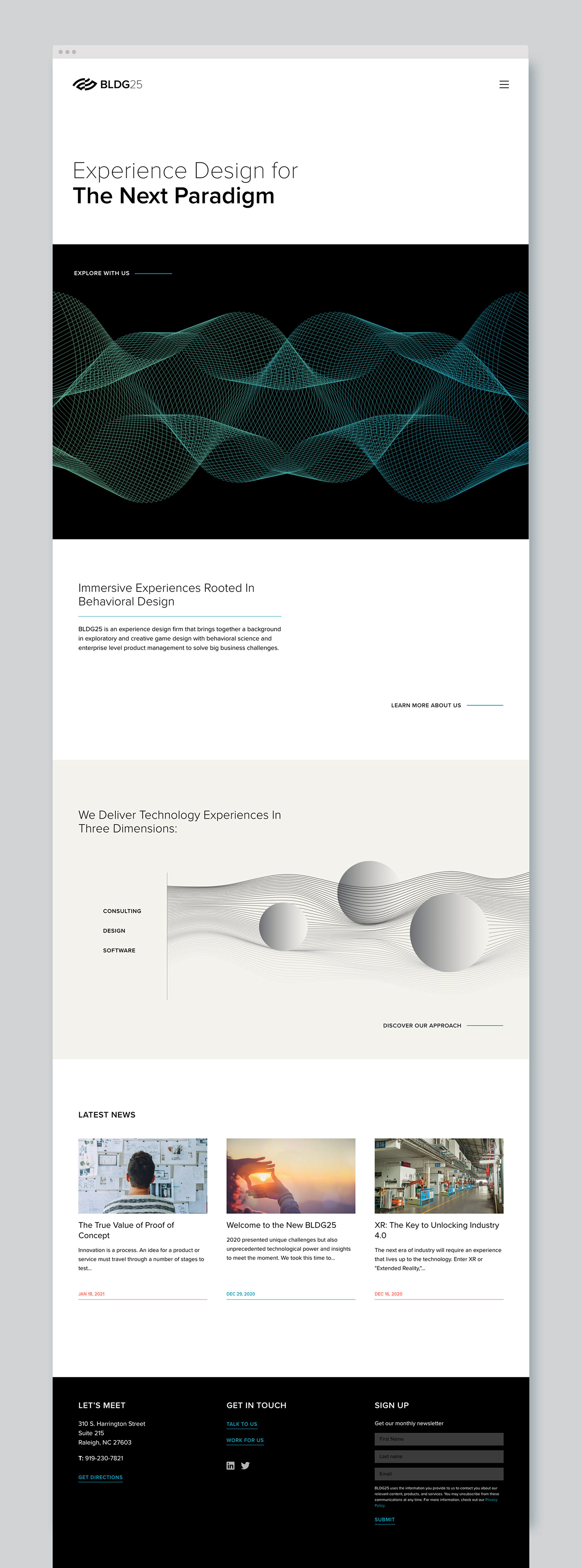 BLDG25 - graphic design and branding by TRÜF