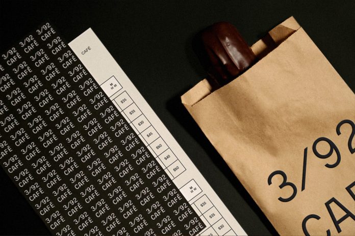 392/CAFÉ branding by Mexican graphic designer Karla Heredia Martínez.