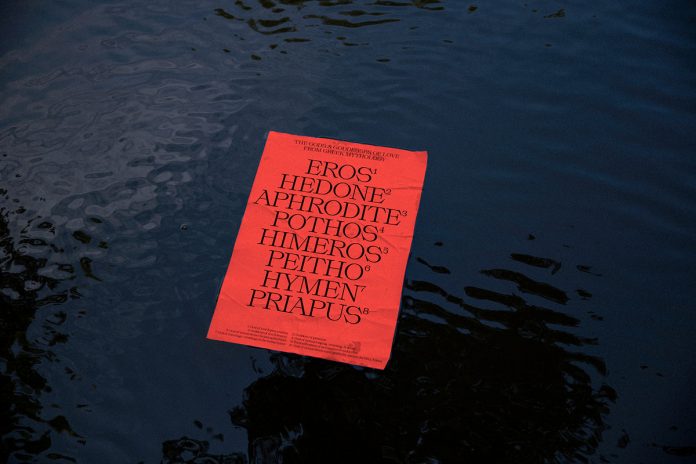 Typographic Love Letters by Stelios Ypsilantis