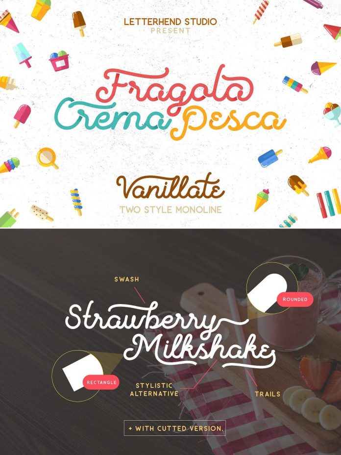 Vanilatte Font Duo by Letterhend Studio.