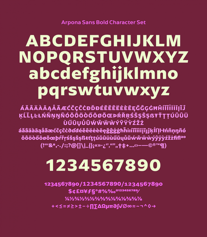 Arpona Sans Font Family by Felix Braden