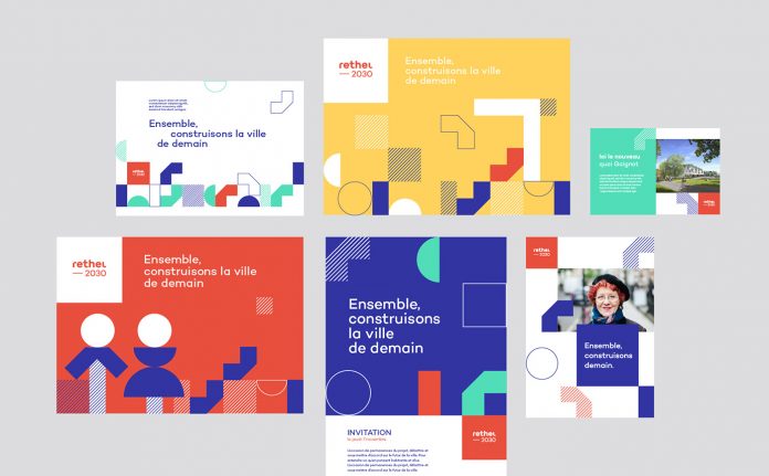 Rethel 2030 branding by Graphéine