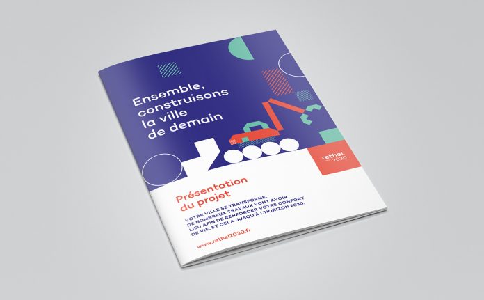 Rethel 2030 branding by Graphéine