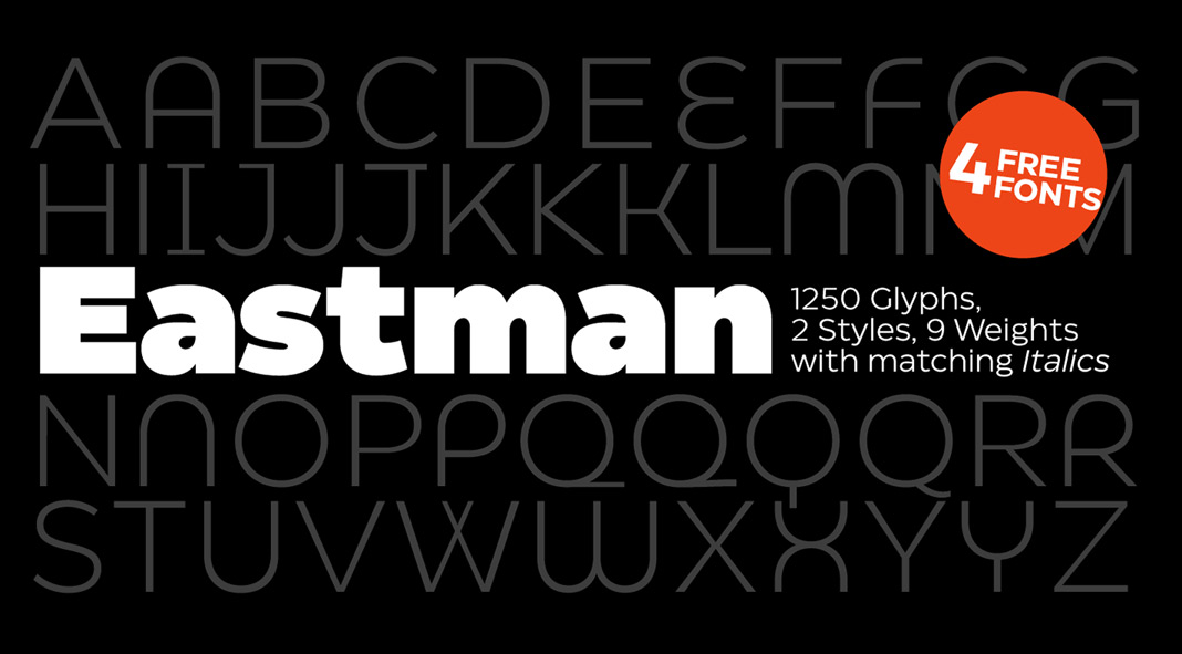 Eastman font family by Zetafonts Eastman font family by Zetafonts