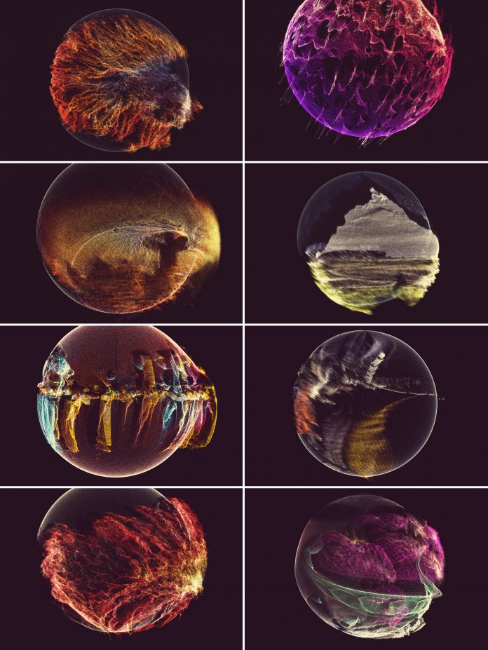 Chroma 3: 25 abstract fractal textures