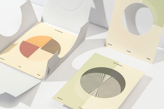 Amsterdam studio Design & Practice rebrands Olin paper by Antalis
