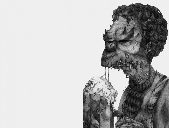 Simpsons Drawing Series by Stanislaw Bahskow