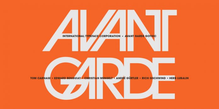 Avant Garde font family from ITC