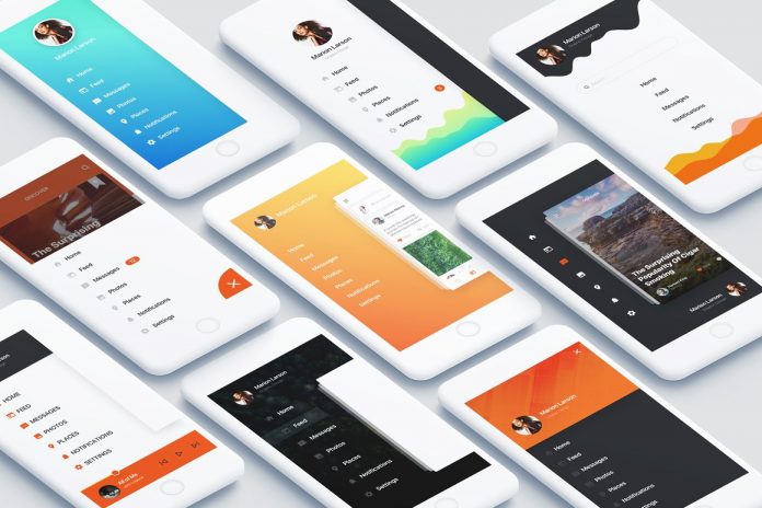 Navigation UI Kit by Hoang pts