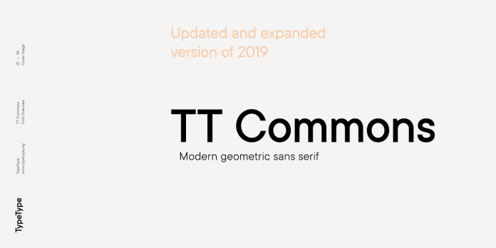 TT Commons font family from TypeType