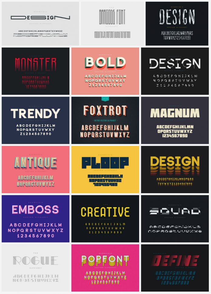 EPS/AI Vector letters