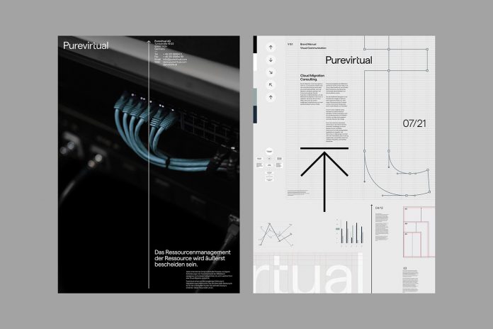 Purevirtual AG branding by Alphamark