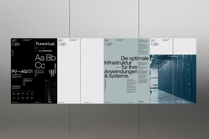 Purevirtual AG branding by Alphamark