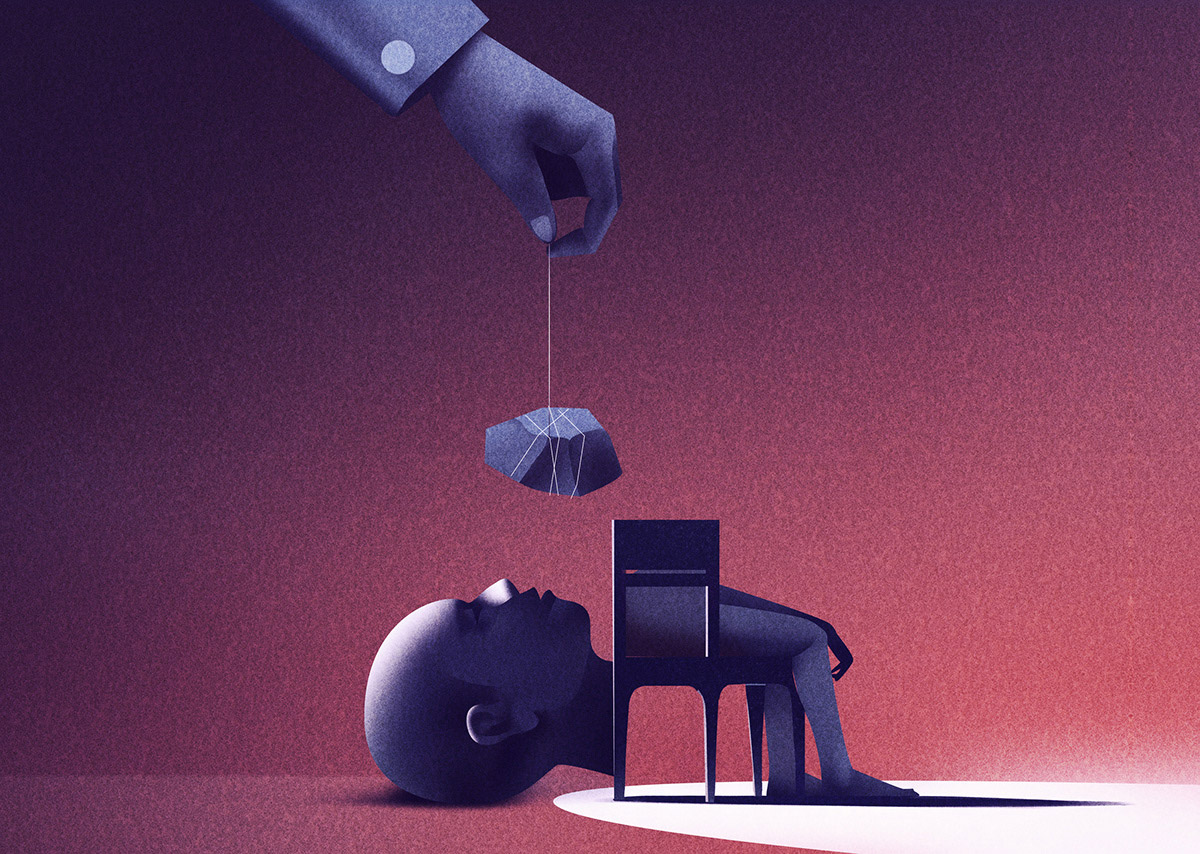 The Correspondent - Editorial Illustrations by Ibrahim Rayintakath