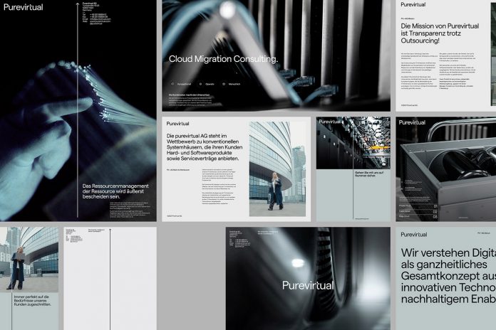 Purevirtual AG branding by Alphamark