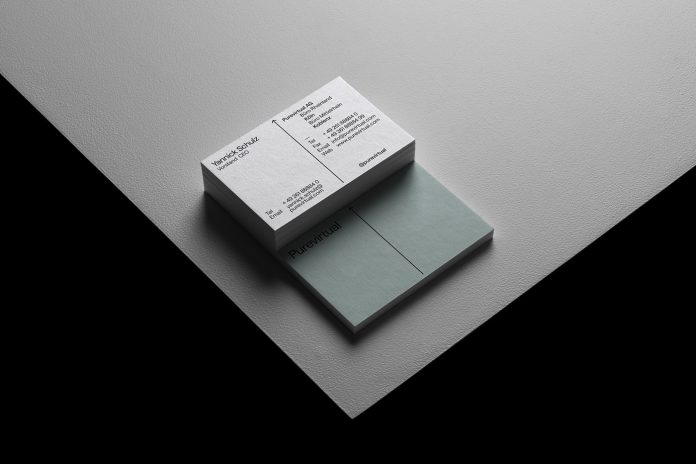 Purevirtual AG branding by Alphamark