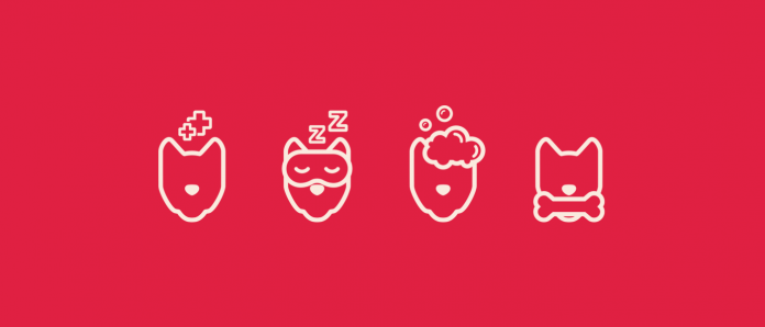 DOG CITY branding by studio Shift