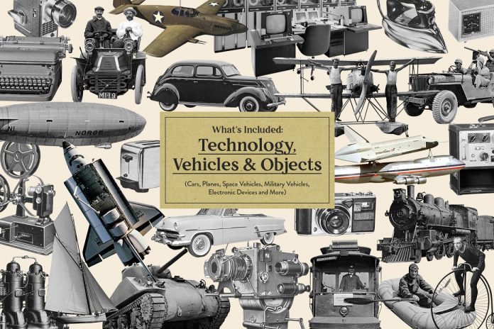 Vintage Collage Creator by Graphic Goods