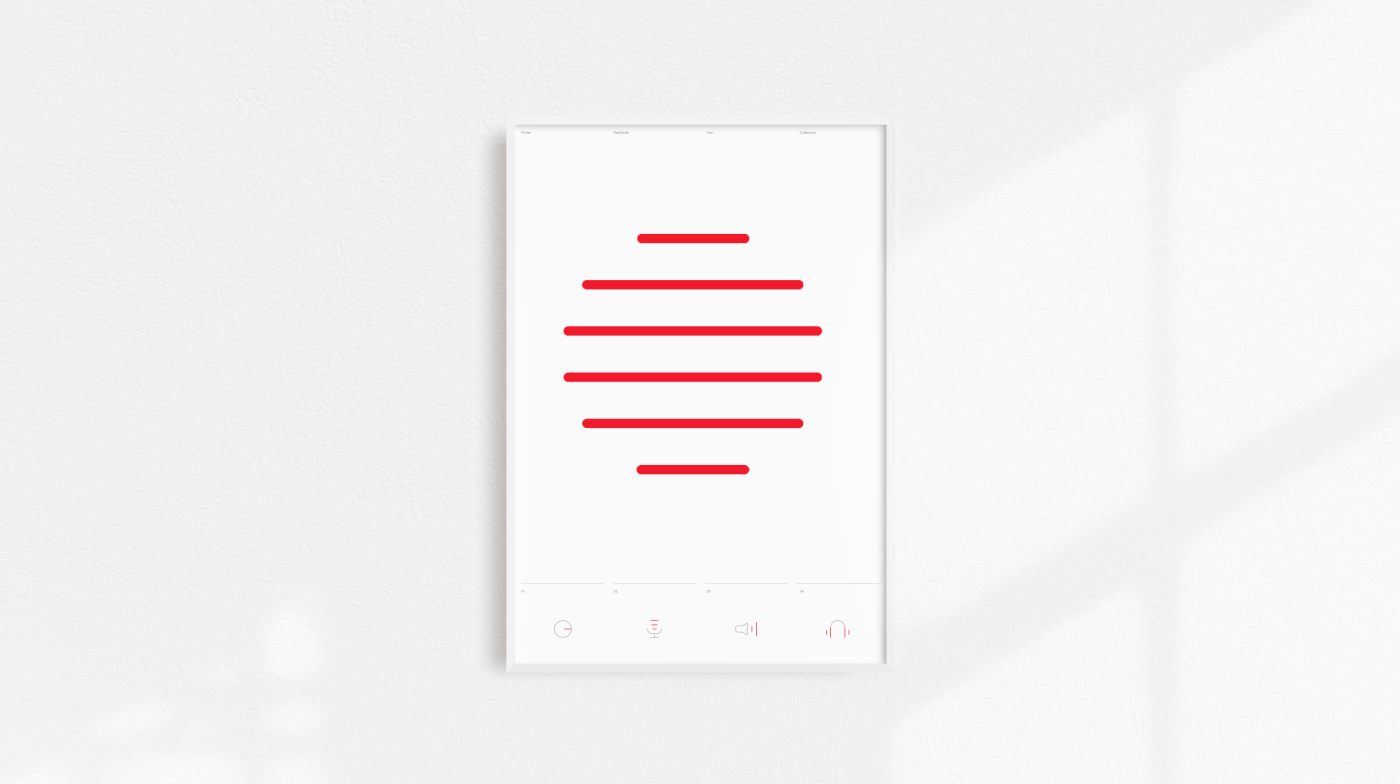 RedCircle visual identity system by Oddone Brand Studio and Caren Williams