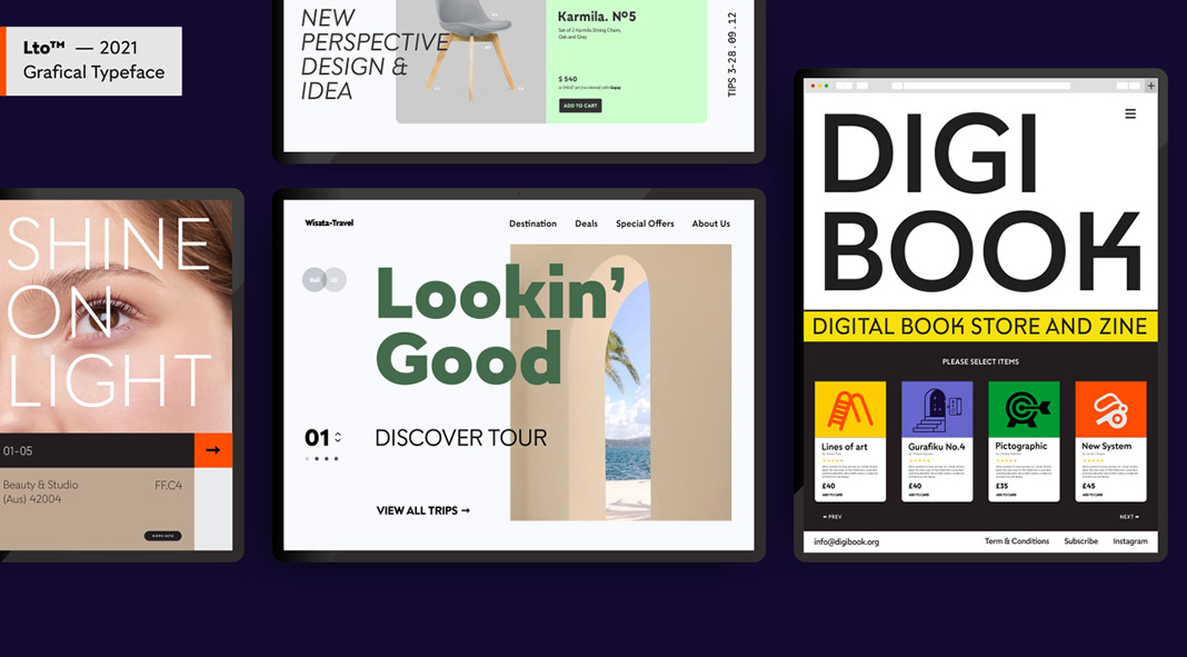 Grafical font family by Letter Omega Type Foundry Grafical font family by Letter Omega Type Foundry