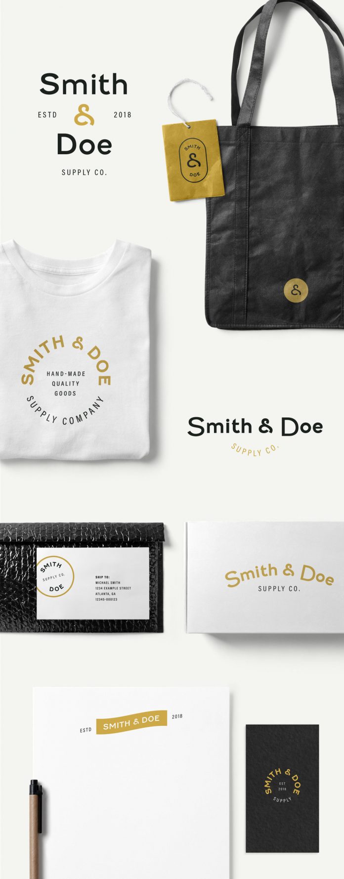 Vector logo set on Adobe Stock