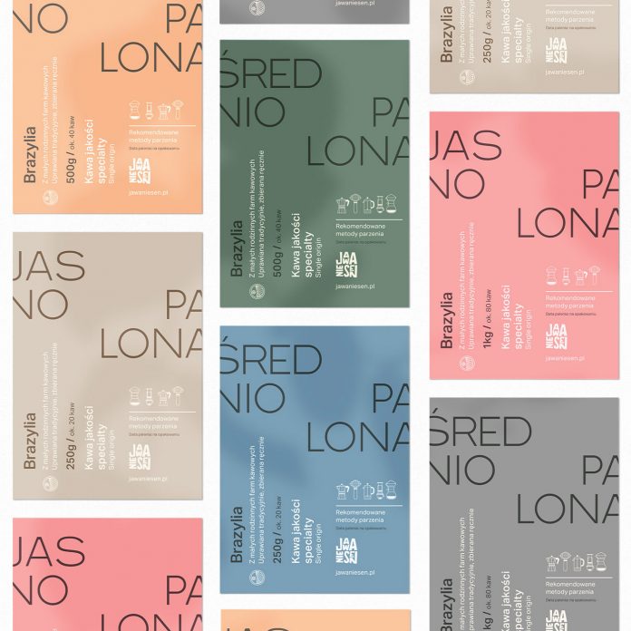 JNS Coffee branding and packaging by Valentin Nogues for Wide Vision.