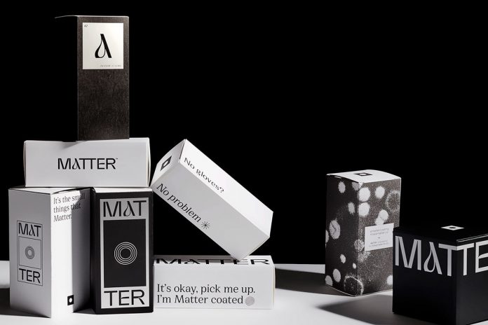Matter Antimicrobial Coating branding by Designsake Studio
