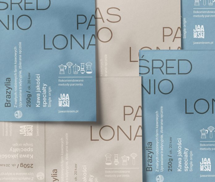 JNS Coffee branding and packaging by Valentin Nogues for Wide Vision.