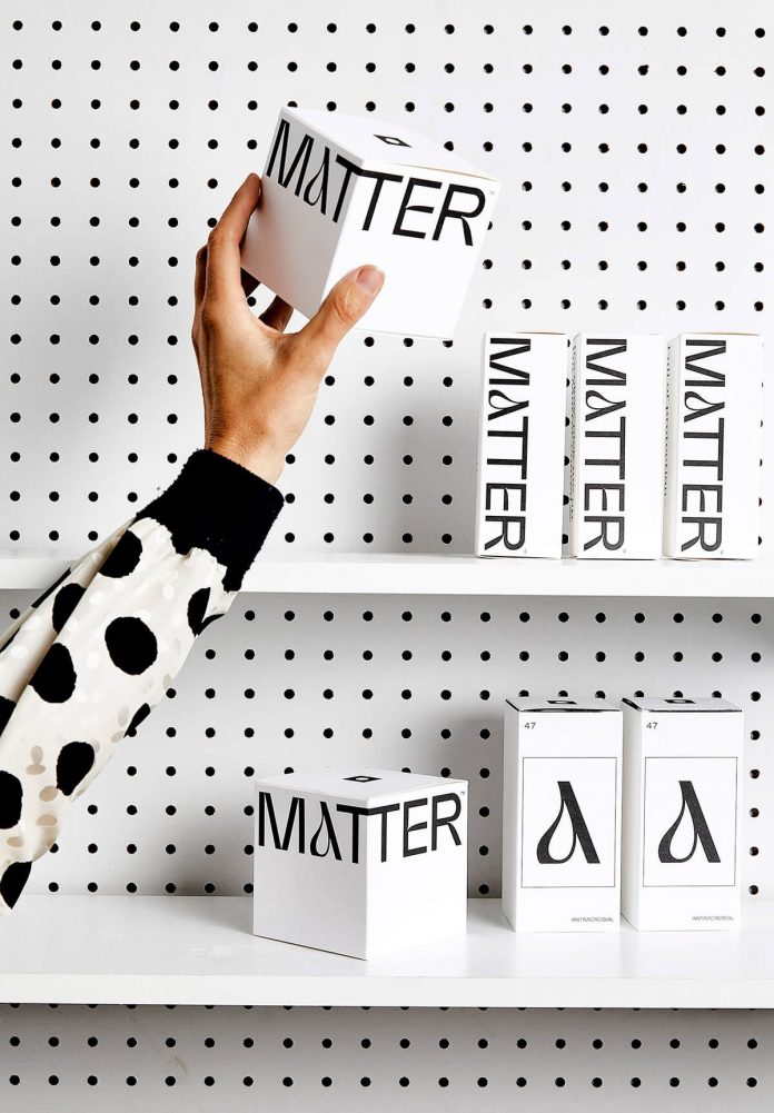 Matter Antimicrobial Coating branding by Designsake Studio