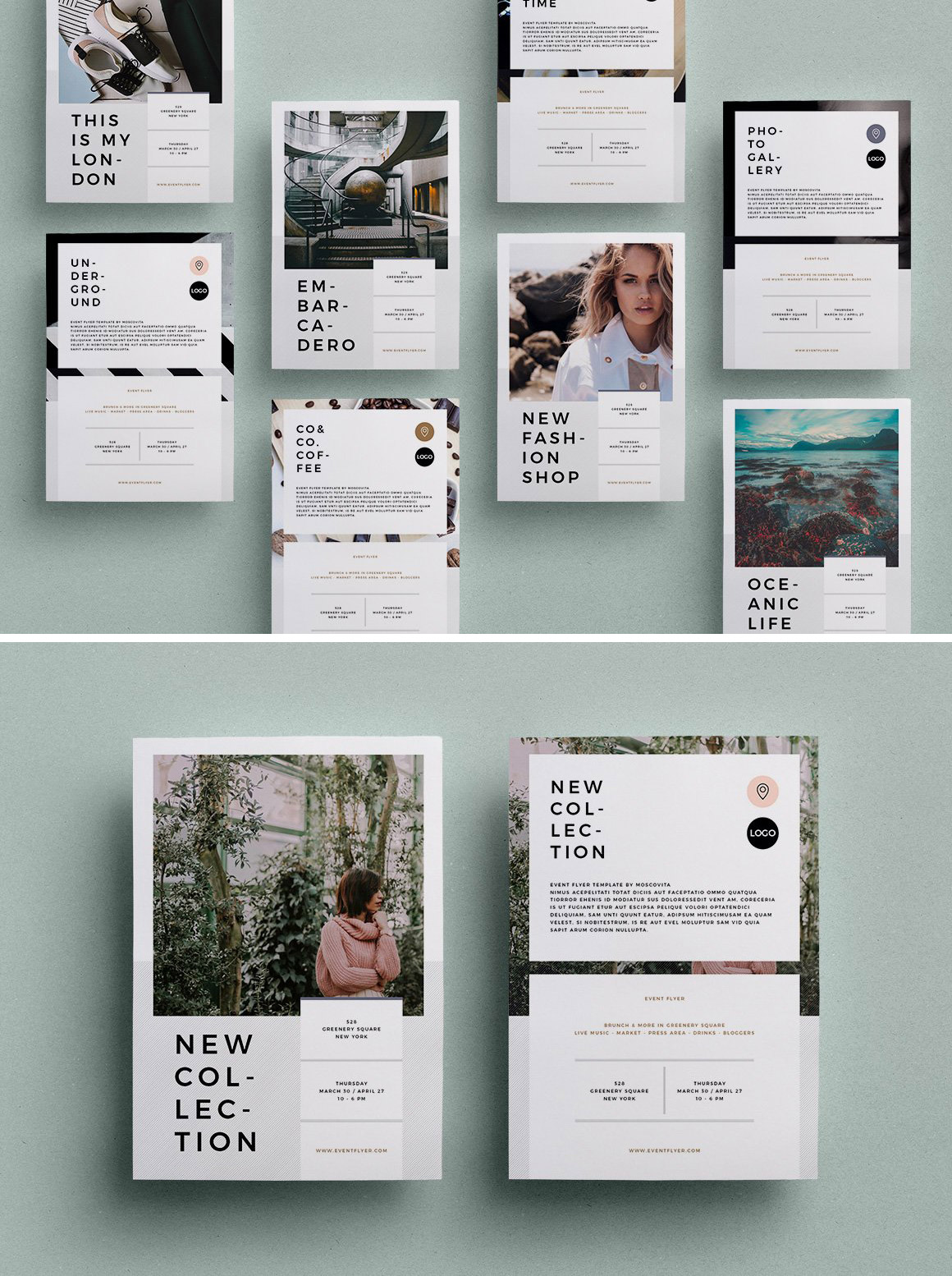 Event Flyers by Moscovita Studio