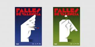 Graphic identity of Fallas 2021 by Fase studio and Diego Mir.