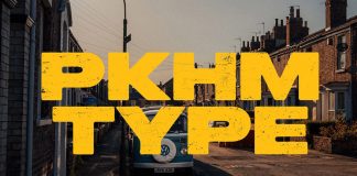 Peckham Press font by Ellen Luff