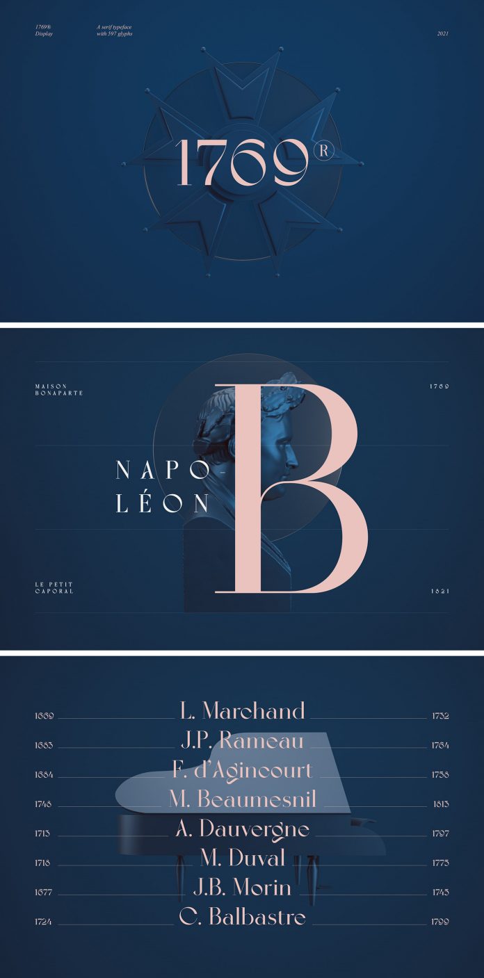 1769 font by Almarena