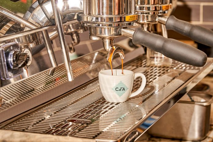 Branding by Mucca and illustrator Jeffrey Fisher for Cafe d’Avignon.